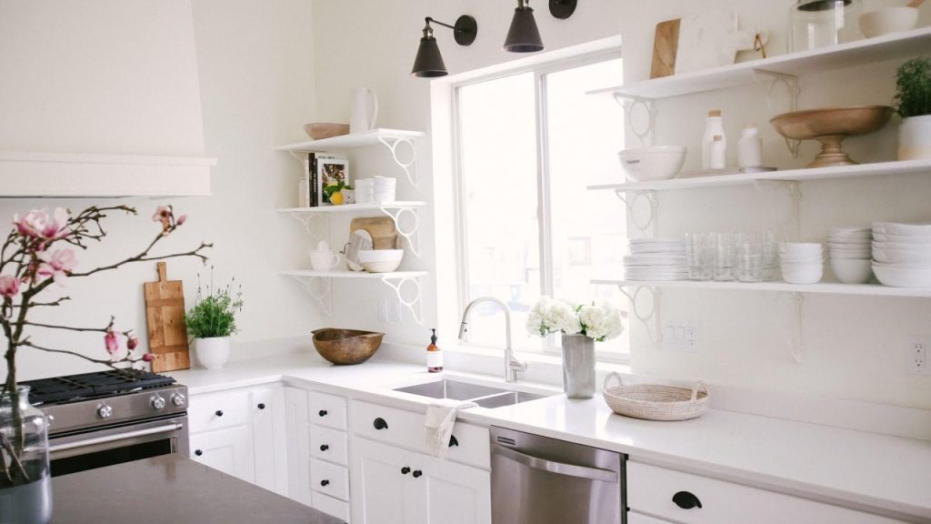 Kitchen Set Minimalis Warna Putih